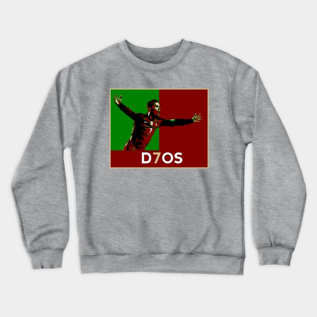 Cristiano Ronaldo Portugal Crewneck Sweatshirt by Monkyman91